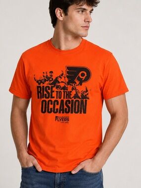 2012 Philadelphia Flyers Rise to the Occasion Playoffs T-Shirt XL New NHL